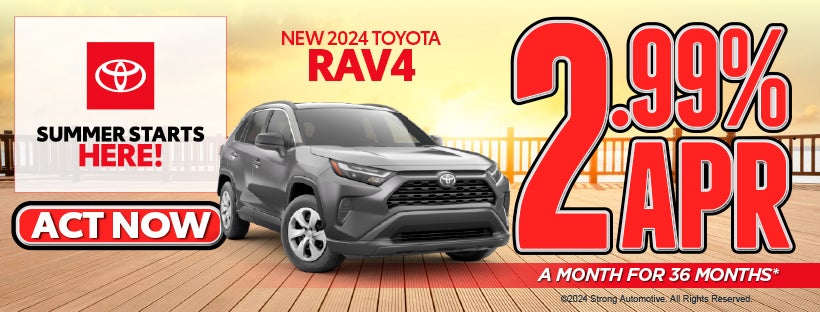 New 2024 Toyota RAV4 | 2.99% APR for 36 Months*