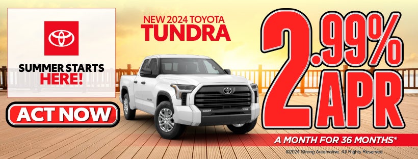 New 2024 Toyota Tundra | 2.99% APR For 36 months*